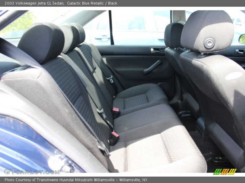 Galactic Blue Metallic / Black 2003 Volkswagen Jetta GL Sedan