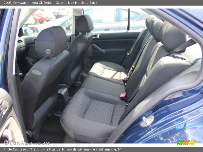 Galactic Blue Metallic / Black 2003 Volkswagen Jetta GL Sedan