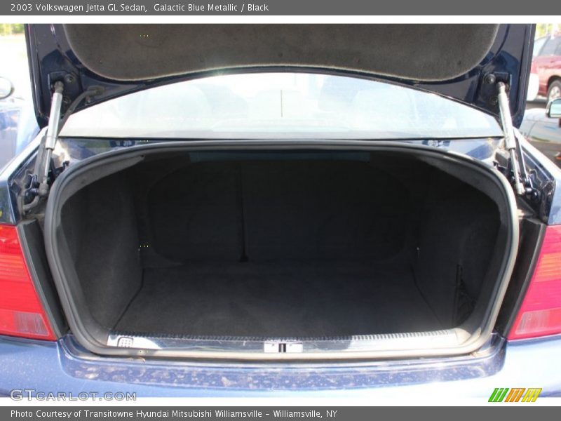 Galactic Blue Metallic / Black 2003 Volkswagen Jetta GL Sedan
