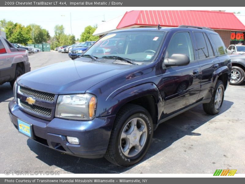 Imperial Blue Metallic / Ebony 2009 Chevrolet TrailBlazer LT 4x4