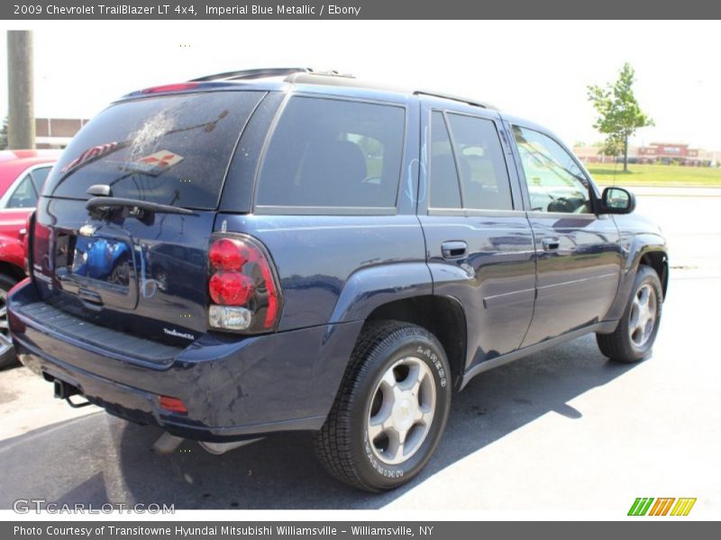 Imperial Blue Metallic / Ebony 2009 Chevrolet TrailBlazer LT 4x4