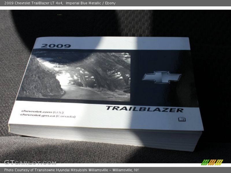 Imperial Blue Metallic / Ebony 2009 Chevrolet TrailBlazer LT 4x4