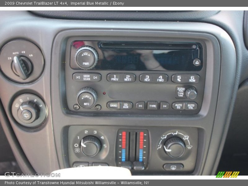 Imperial Blue Metallic / Ebony 2009 Chevrolet TrailBlazer LT 4x4