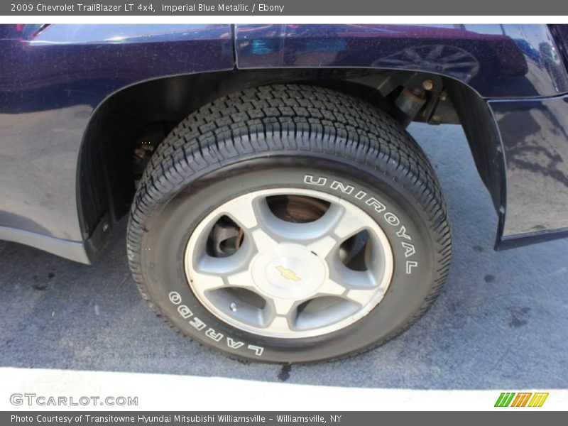 Imperial Blue Metallic / Ebony 2009 Chevrolet TrailBlazer LT 4x4