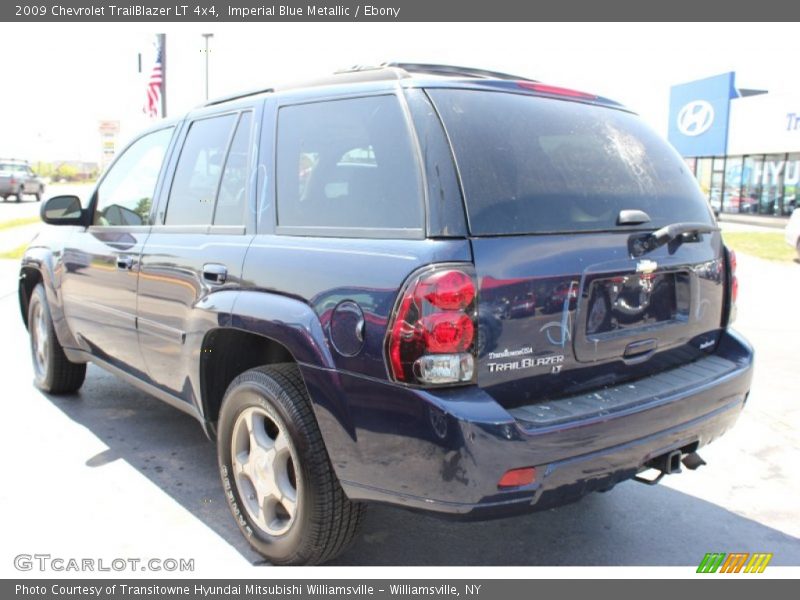 Imperial Blue Metallic / Ebony 2009 Chevrolet TrailBlazer LT 4x4