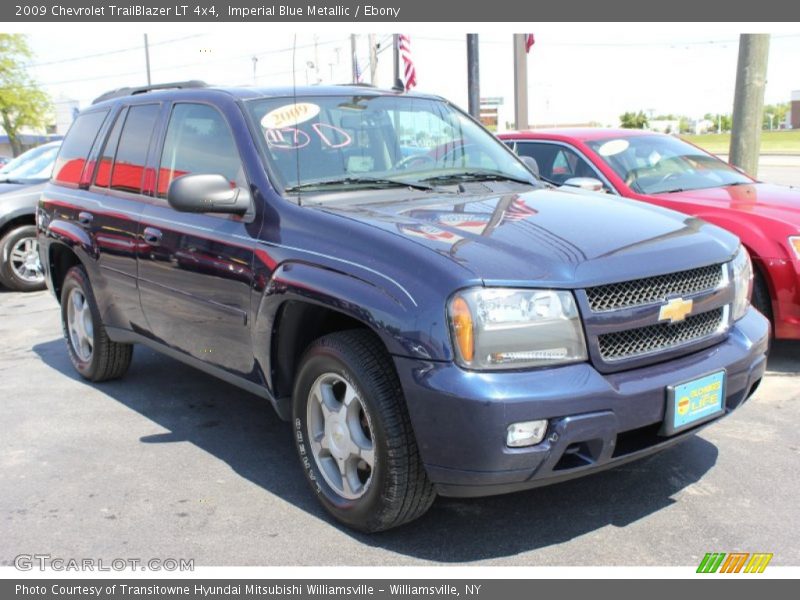 Imperial Blue Metallic / Ebony 2009 Chevrolet TrailBlazer LT 4x4