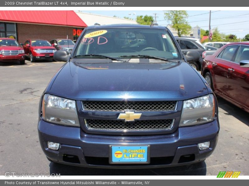 Imperial Blue Metallic / Ebony 2009 Chevrolet TrailBlazer LT 4x4
