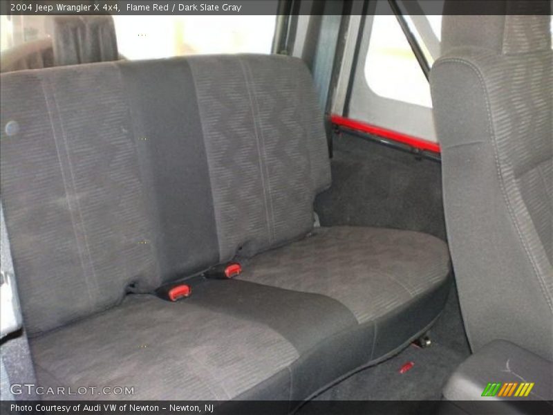 Flame Red / Dark Slate Gray 2004 Jeep Wrangler X 4x4
