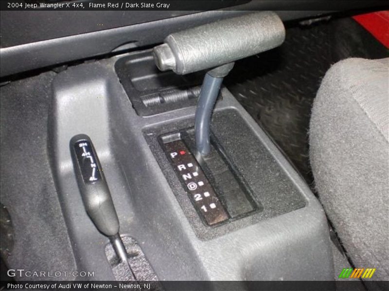 Flame Red / Dark Slate Gray 2004 Jeep Wrangler X 4x4