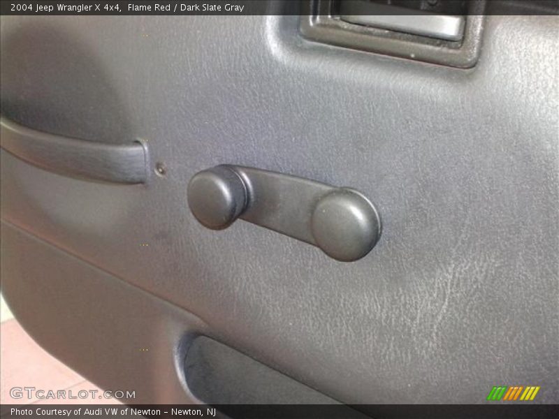Flame Red / Dark Slate Gray 2004 Jeep Wrangler X 4x4