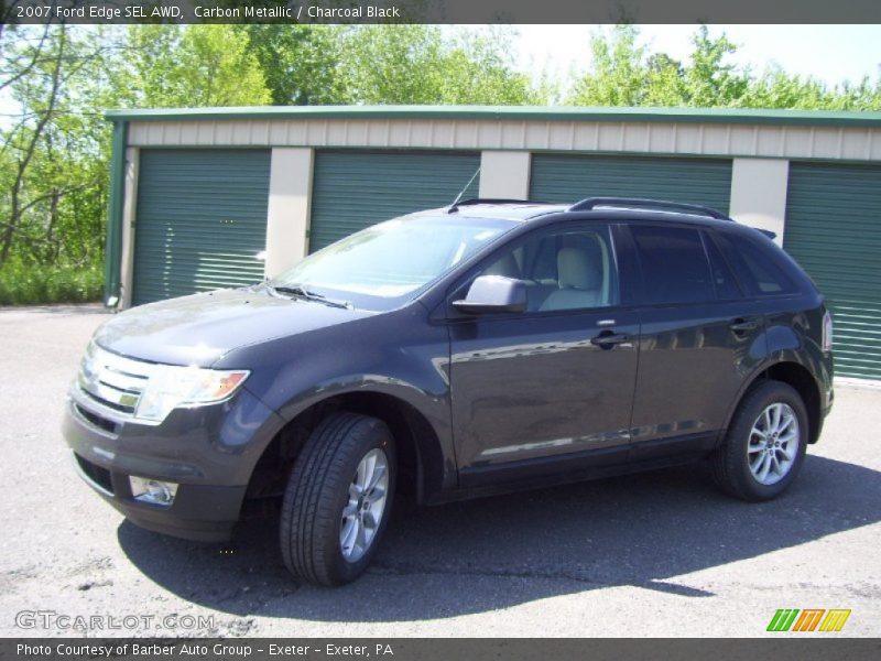 Carbon Metallic / Charcoal Black 2007 Ford Edge SEL AWD