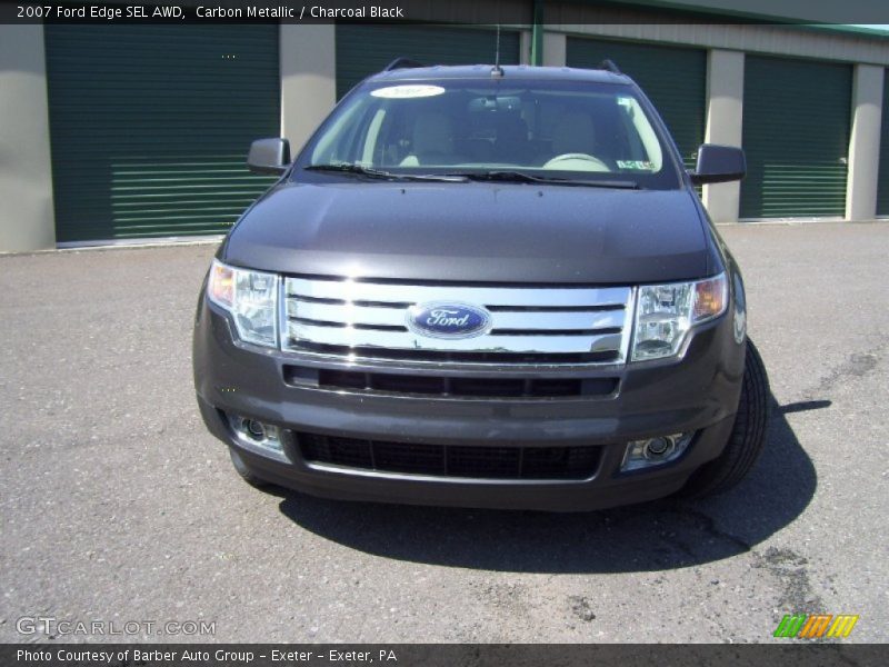 Carbon Metallic / Charcoal Black 2007 Ford Edge SEL AWD