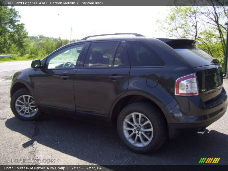Carbon Metallic / Charcoal Black 2007 Ford Edge SEL AWD