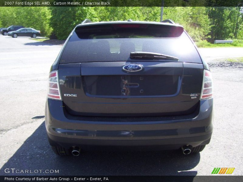 Carbon Metallic / Charcoal Black 2007 Ford Edge SEL AWD