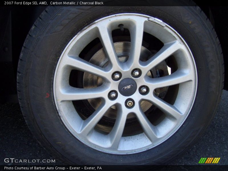 Carbon Metallic / Charcoal Black 2007 Ford Edge SEL AWD