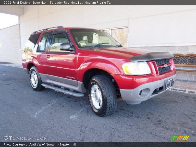 Toreador Red Metallic / Medium Prairie Tan 2001 Ford Explorer Sport 4x4