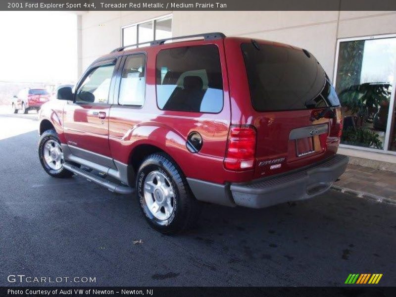 Toreador Red Metallic / Medium Prairie Tan 2001 Ford Explorer Sport 4x4