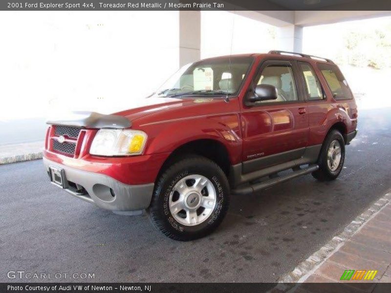 Toreador Red Metallic / Medium Prairie Tan 2001 Ford Explorer Sport 4x4