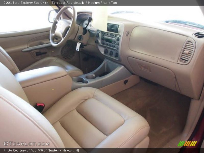 Toreador Red Metallic / Medium Prairie Tan 2001 Ford Explorer Sport 4x4