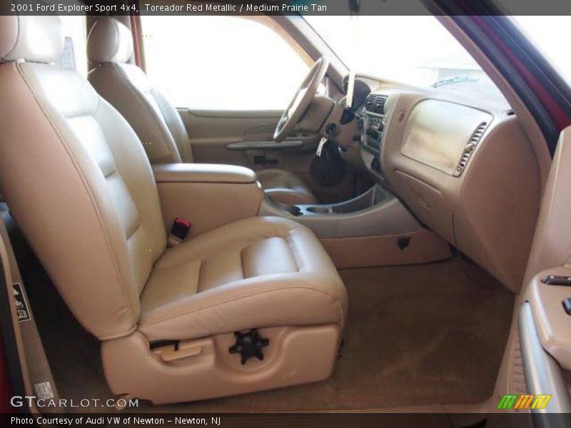 Toreador Red Metallic / Medium Prairie Tan 2001 Ford Explorer Sport 4x4