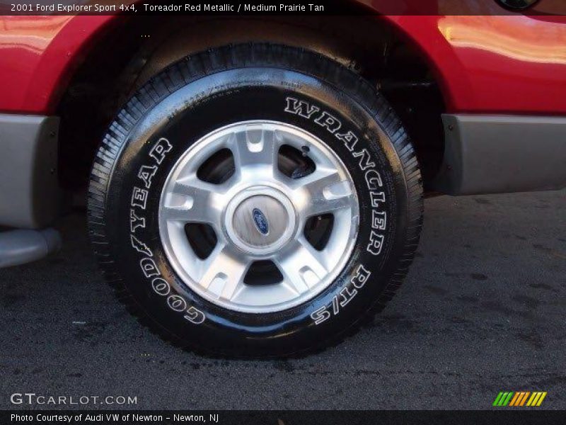 Toreador Red Metallic / Medium Prairie Tan 2001 Ford Explorer Sport 4x4