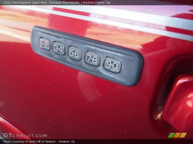 Toreador Red Metallic / Medium Prairie Tan 2001 Ford Explorer Sport 4x4