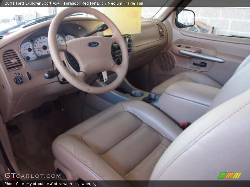 Toreador Red Metallic / Medium Prairie Tan 2001 Ford Explorer Sport 4x4