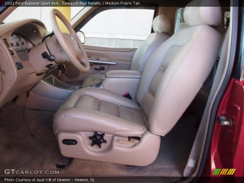 Toreador Red Metallic / Medium Prairie Tan 2001 Ford Explorer Sport 4x4