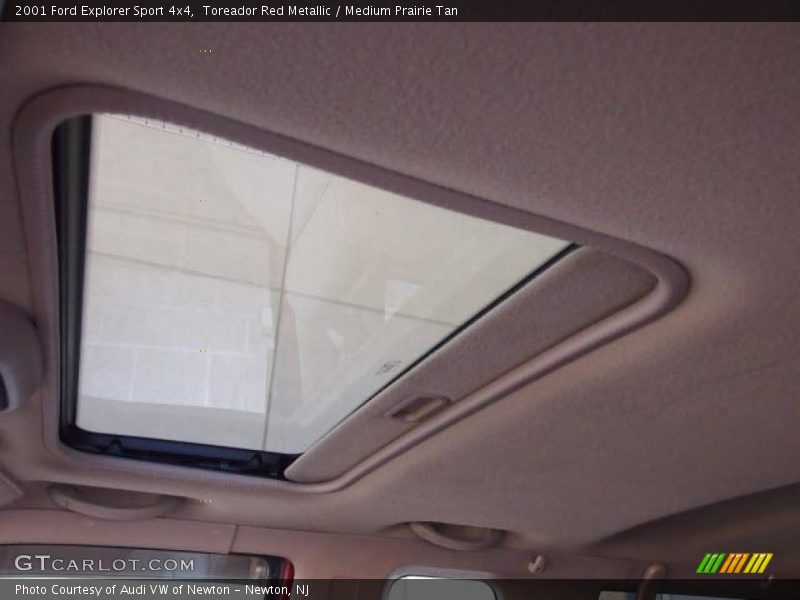 Toreador Red Metallic / Medium Prairie Tan 2001 Ford Explorer Sport 4x4