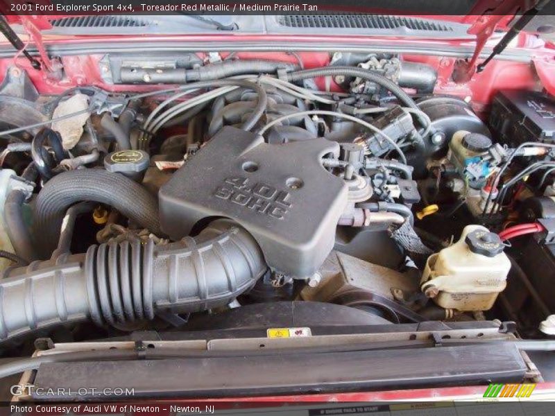 Toreador Red Metallic / Medium Prairie Tan 2001 Ford Explorer Sport 4x4