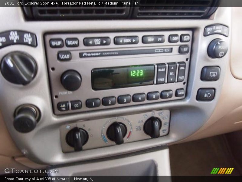 Toreador Red Metallic / Medium Prairie Tan 2001 Ford Explorer Sport 4x4