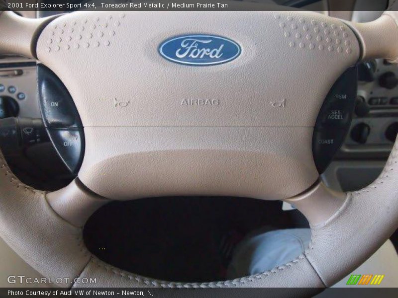 Toreador Red Metallic / Medium Prairie Tan 2001 Ford Explorer Sport 4x4