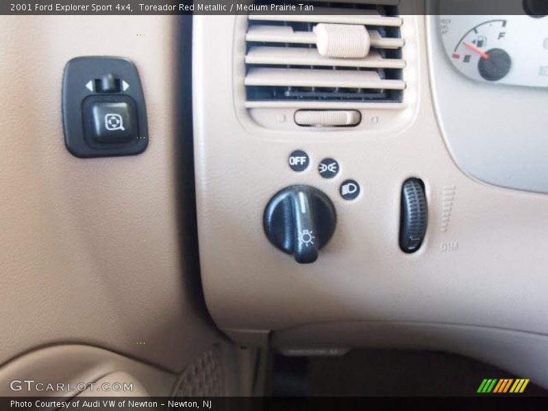Toreador Red Metallic / Medium Prairie Tan 2001 Ford Explorer Sport 4x4