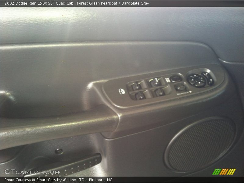Forest Green Pearlcoat / Dark Slate Gray 2002 Dodge Ram 1500 SLT Quad Cab
