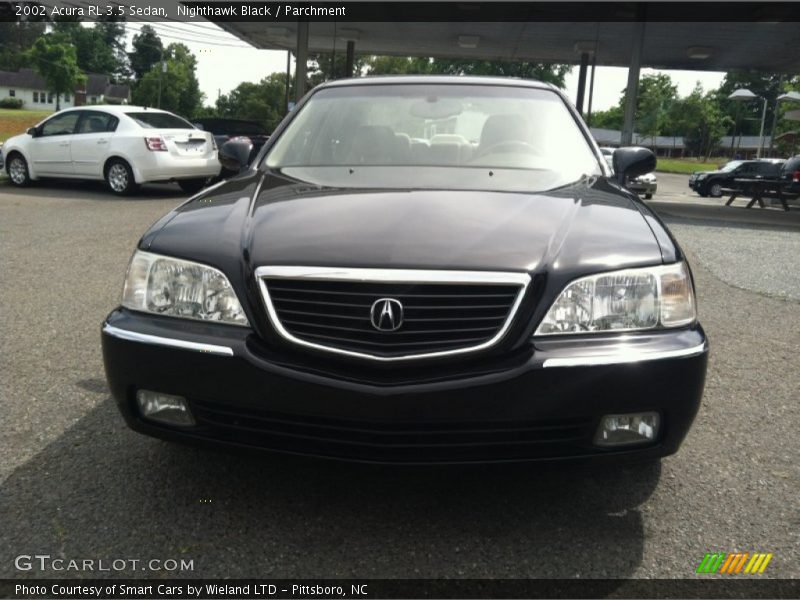 Nighthawk Black / Parchment 2002 Acura RL 3.5 Sedan