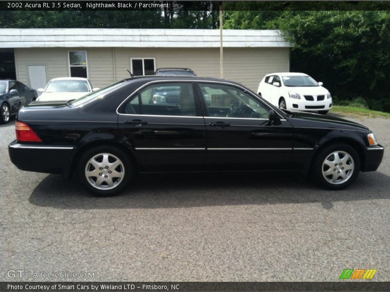 Nighthawk Black / Parchment 2002 Acura RL 3.5 Sedan