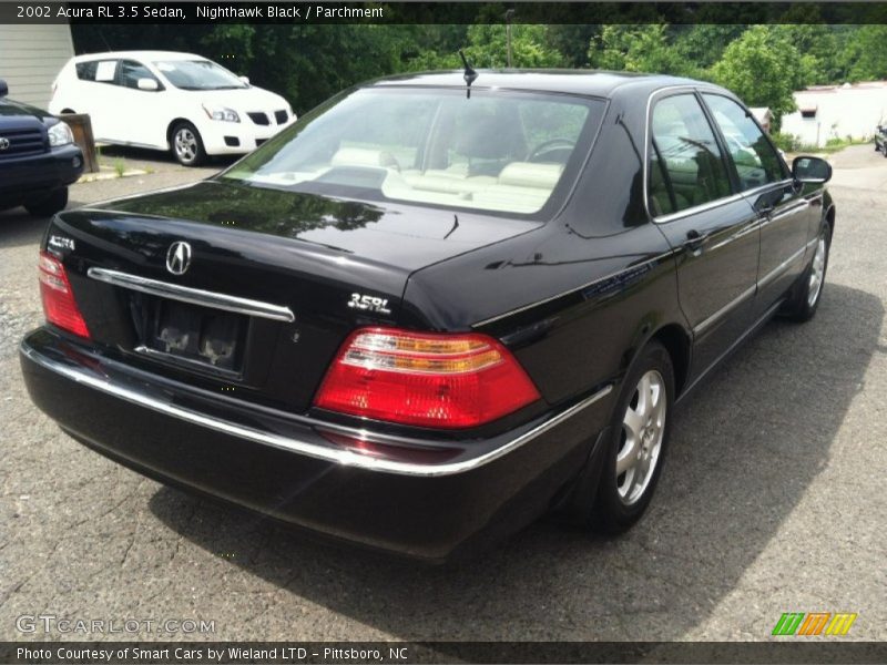 Nighthawk Black / Parchment 2002 Acura RL 3.5 Sedan