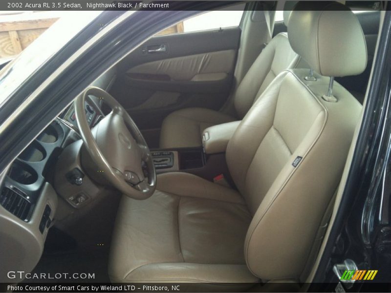 Nighthawk Black / Parchment 2002 Acura RL 3.5 Sedan