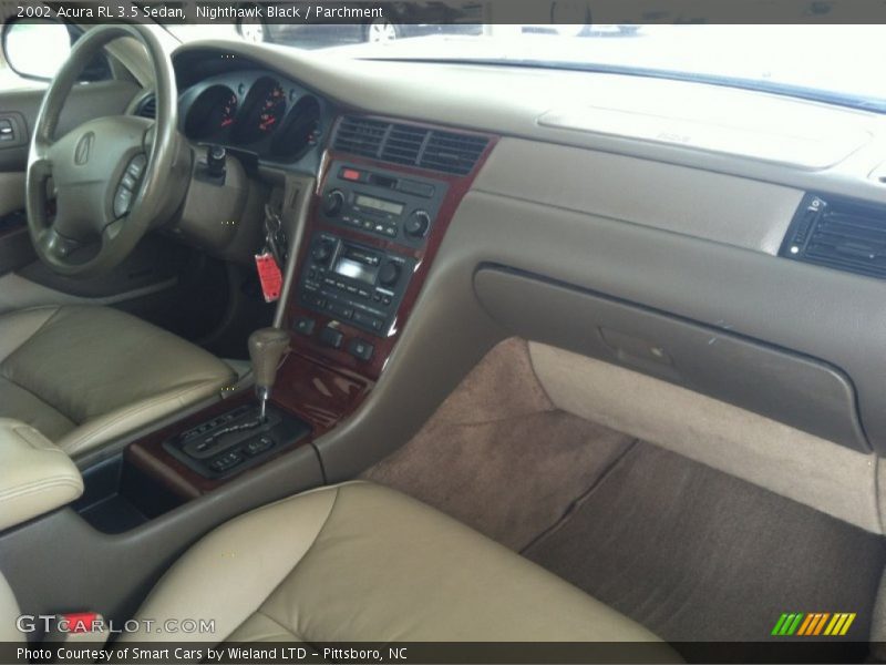 Nighthawk Black / Parchment 2002 Acura RL 3.5 Sedan