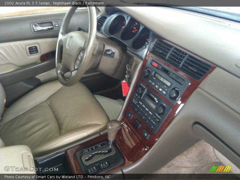Nighthawk Black / Parchment 2002 Acura RL 3.5 Sedan