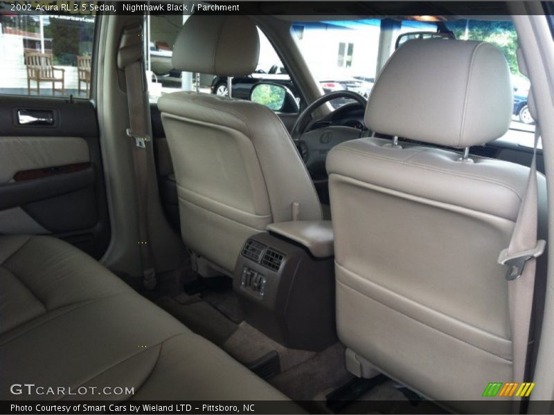 Nighthawk Black / Parchment 2002 Acura RL 3.5 Sedan