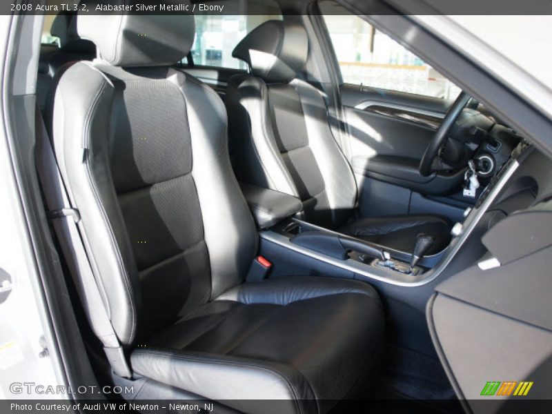 Alabaster Silver Metallic / Ebony 2008 Acura TL 3.2