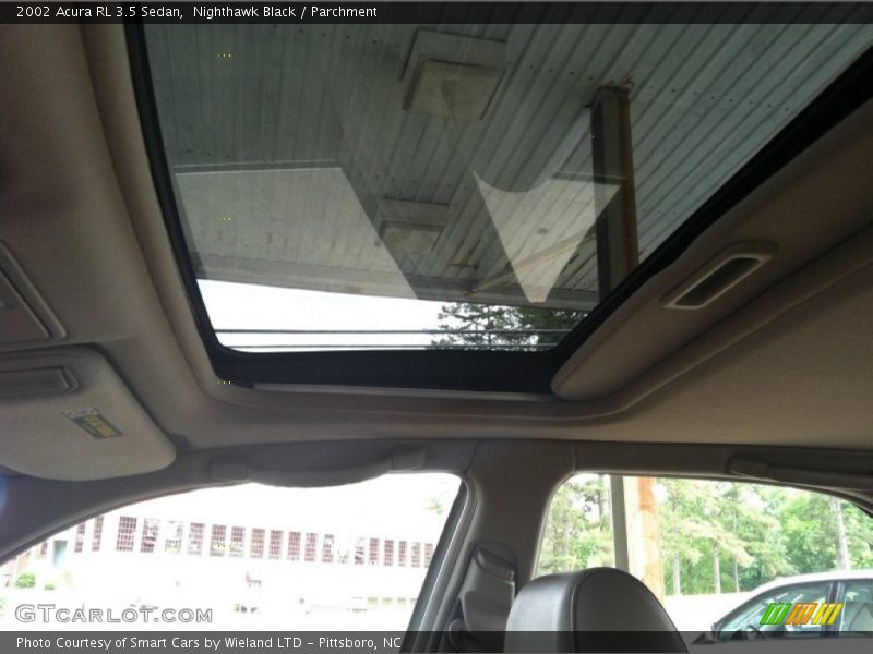 Nighthawk Black / Parchment 2002 Acura RL 3.5 Sedan