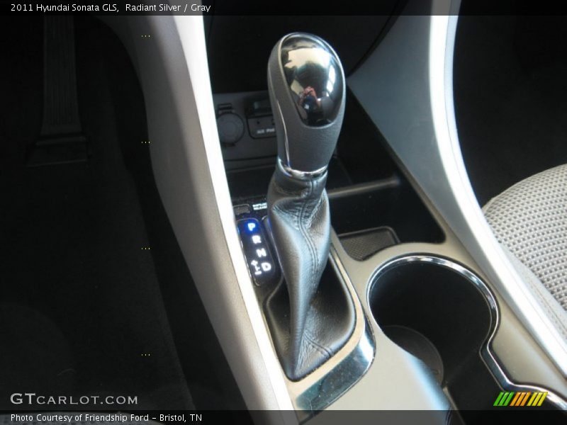 Radiant Silver / Gray 2011 Hyundai Sonata GLS