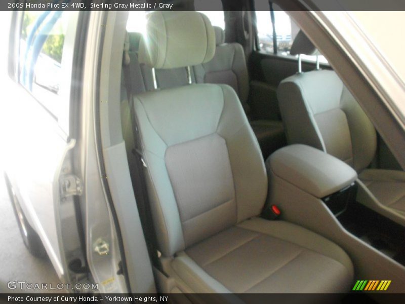 Sterling Gray Metallic / Gray 2009 Honda Pilot EX 4WD