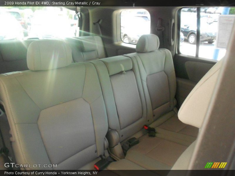 Sterling Gray Metallic / Gray 2009 Honda Pilot EX 4WD