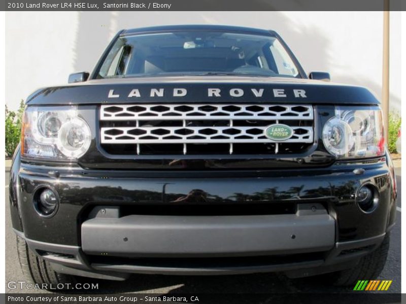 Santorini Black / Ebony 2010 Land Rover LR4 HSE Lux