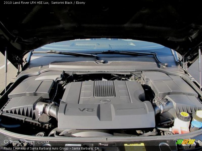 Santorini Black / Ebony 2010 Land Rover LR4 HSE Lux