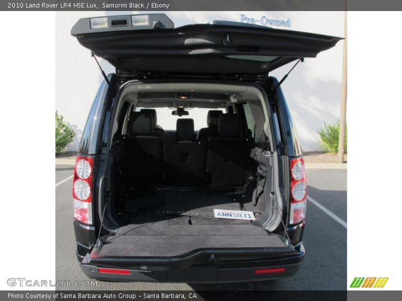 Santorini Black / Ebony 2010 Land Rover LR4 HSE Lux