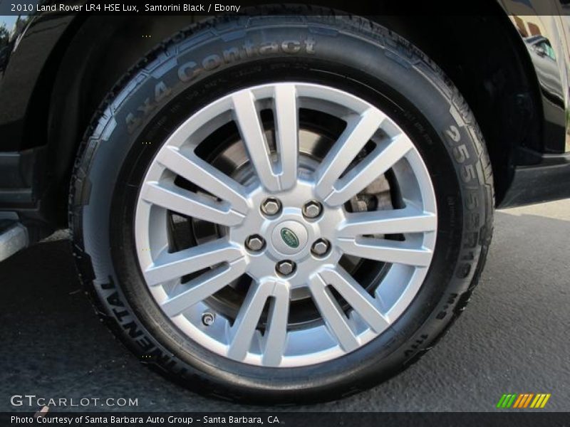 Santorini Black / Ebony 2010 Land Rover LR4 HSE Lux